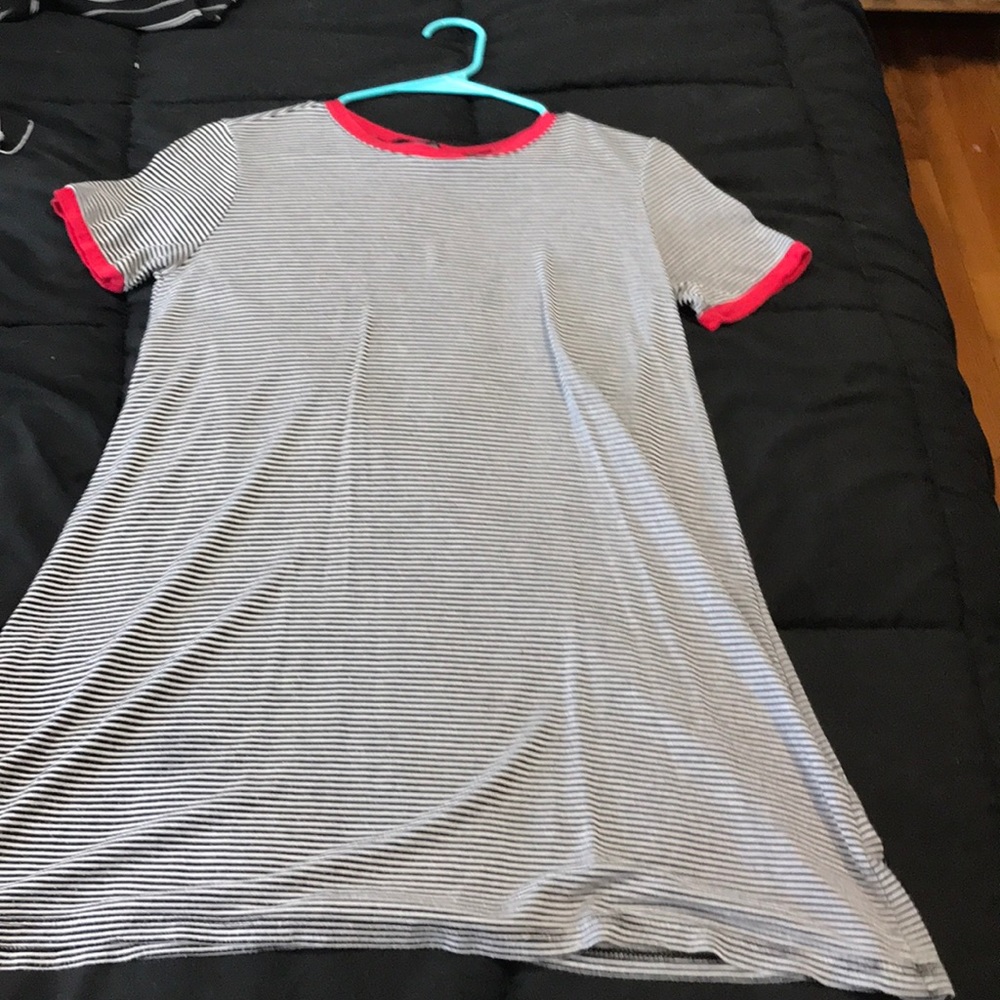 stripped dress